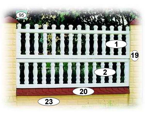 Betonzaun, Zaun aus Beton www.inbruck.info